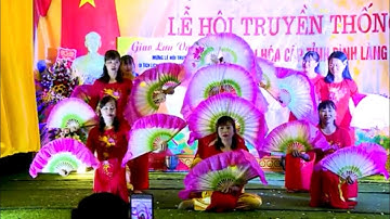 Múa “ Đẹp Mái Đình “  CLB Dân Vũ Thôn Cập Xã Hùng Dũng