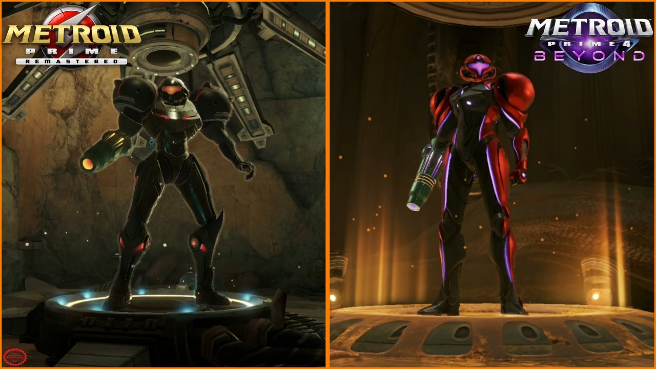 Metroid Prime 4 VS Metroid Prime 1 Remastered - Switch 1 [Comparison]