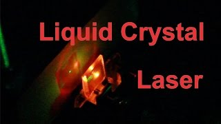 Cholesteric Liquid Crystal Laser In Action