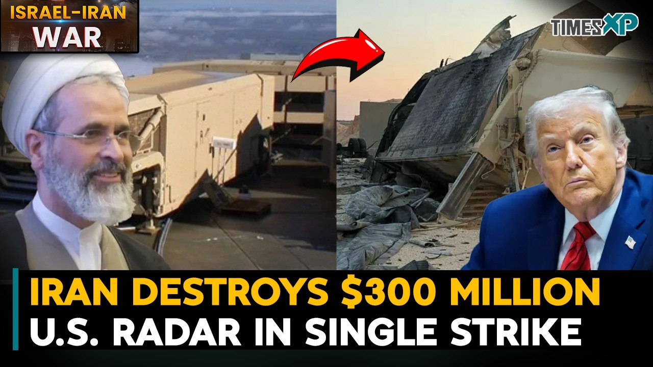 Iran DESTROYS $300 Million U.S. Radar In Single Strike| Iran-Israel-U.S. War