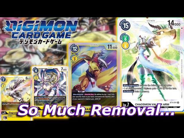 Digimon TCG - Chaosmon Yellow Deck Profile - YouTube
