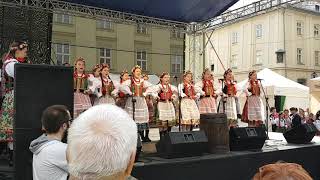 Fair of Local / Folk Music & Dance - Poland, Krakow, Maly Rynek - 25 May 2019