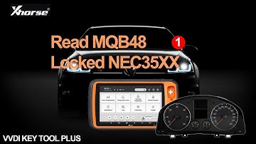 Xhorse Key Tool Plus Read MQB Locked NEC35xx Instruction - Cardiagtool