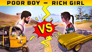 Poor Boy vs Rich Girl || Full Pubg Movie
