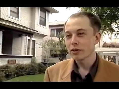 Young Elon Musk Featured In Documentary About Millionaires 1999 Youtube