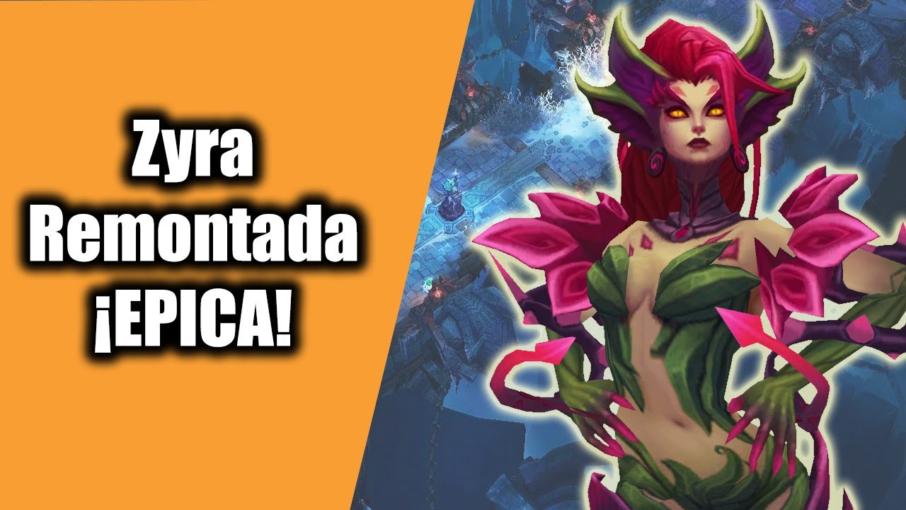 ZYRA ARAM LEAGUE OF LEGENDS GAMEPLAY YouTube