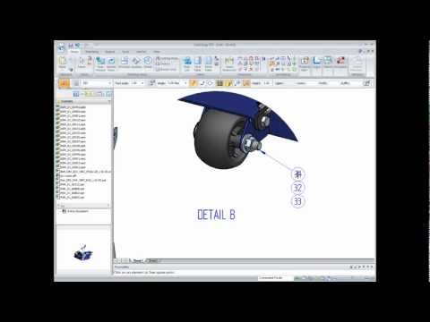 Solid Edge ST4 Drafting Demo: One-Click Fastener Stack Ballooning