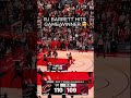 RJ BARRETT HITS GAME WINNER 🤯#shorts