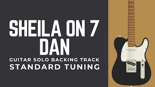 SHEILA ON 7 - DAN GUITAR SOLO BACKING TRACK (STANDARD TUNING)