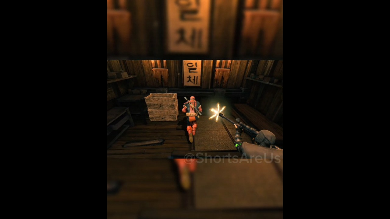 Arkham Origins | Deadpool Gets SHOT in the Back and DIES