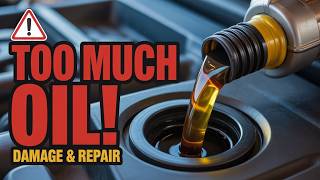 Overfilled Engine Oil? Risks & How to Fix the Damage