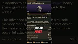Heavy Armor vs. Melee Damage: A Weird Choice! #shorts  #duneawakening #update1_4