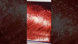 Pre-Inauguration Fireworks President Trump And First Lady Watch