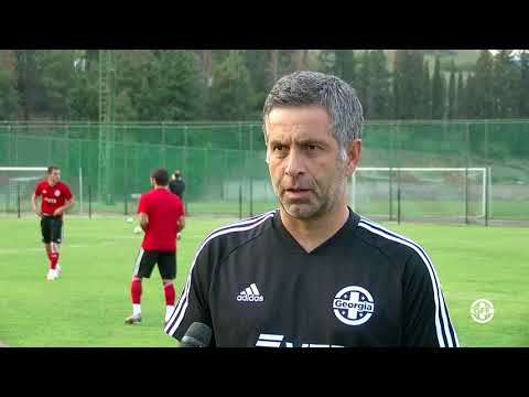 საქართველოს 21-წლამდე ნაკრების ბოლო ვარჯიში საფრანგეთთან მატჩამდე