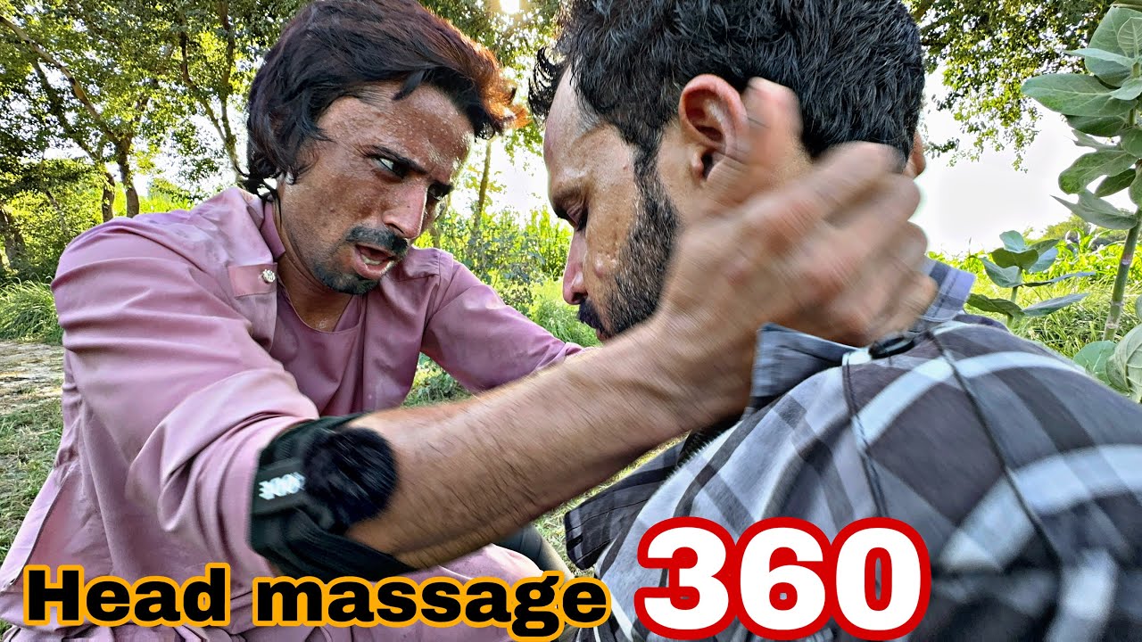 ASMR || 360 HEAD MASSAGE FOR NEW MASTER || PAKISTANI FASTEST HEAD MASSAGE EVER | CURE INSOMNIA