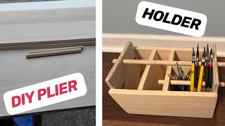 DIY Jewelry Tool Organizer | Handmade Pliers Rack Build
