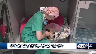 NHSPCA opens community wellness clinic, offering exams at low cost