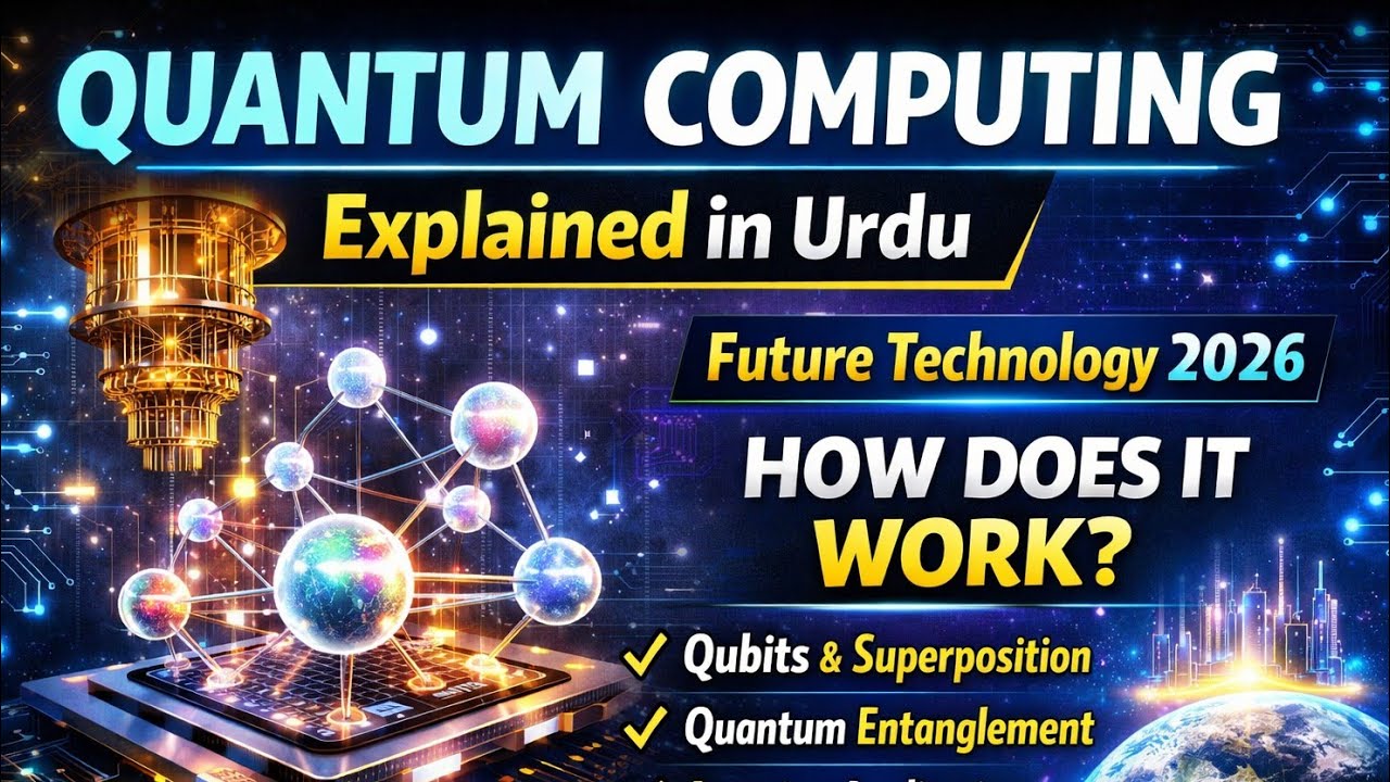 Quantum Computing Explained in Urdu | Future Technology 2026 | How ...
