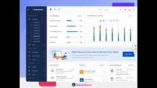 EduAdmin - Education Bootstrap 5 Dashboard With WebApp Template