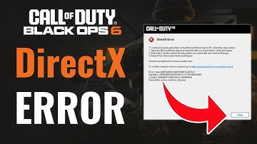 Call of Duty Black Ops 6: Fix DirectX Error (2025)