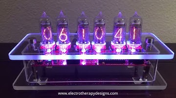 6-Digit IN-14 QTC Nixie Clock - GPS Option