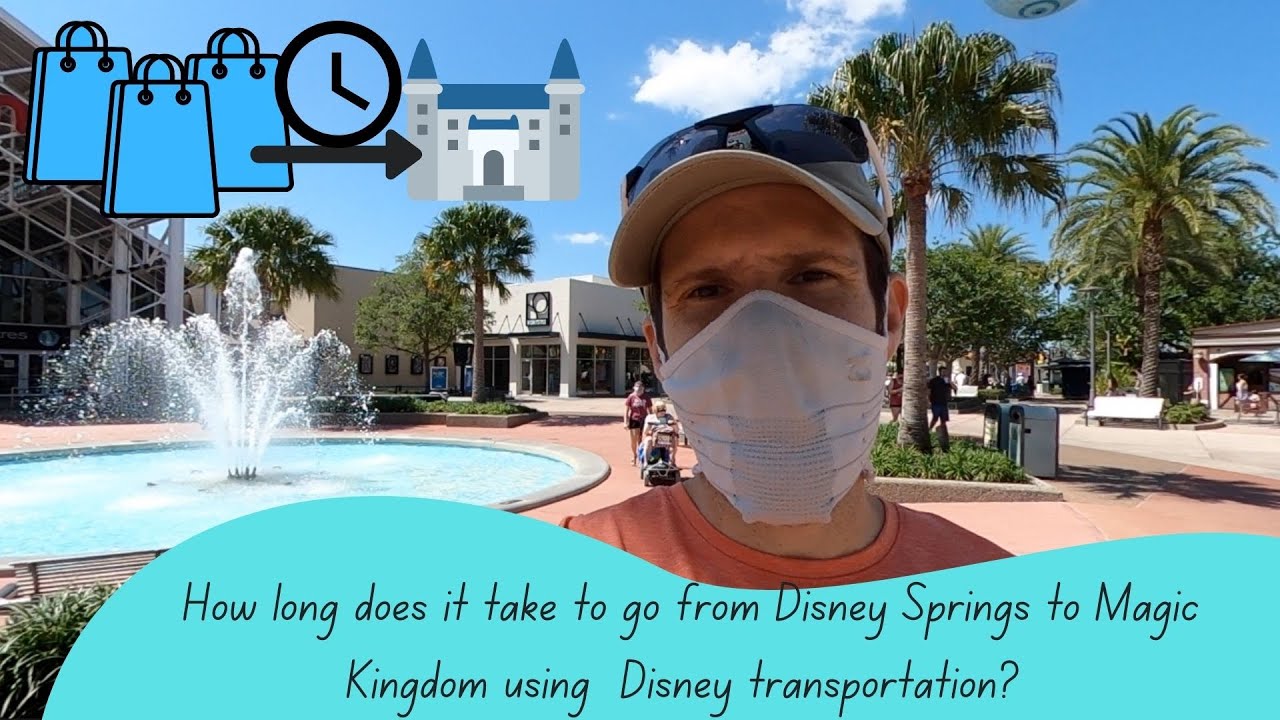 The fastest way to get from Disney Springs to Magic Kingdom! Is free