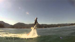 New stunts on the Jetovator