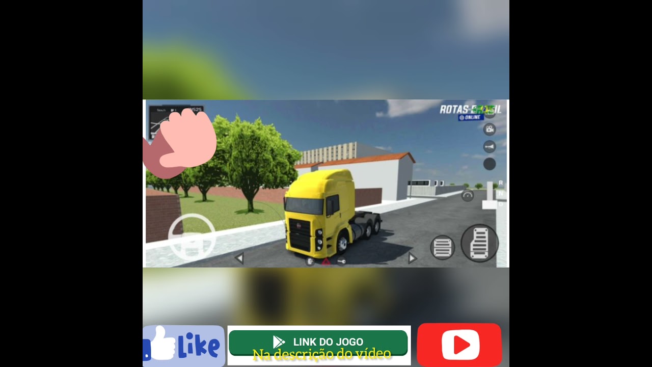 jogo Multiplayer de caminhão rotas do brasil online