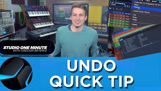 Famous "Undo" Quick Tip! #StudioOneMinute Net Worth
