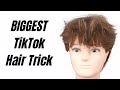 BIGGEST TikTok Hair Trick - TheSalonGuy