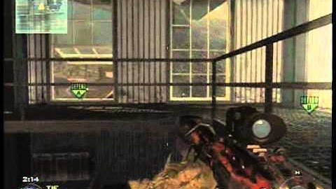Modern Warfare 2: Scrapyard Spawn Sniping Tutorial
