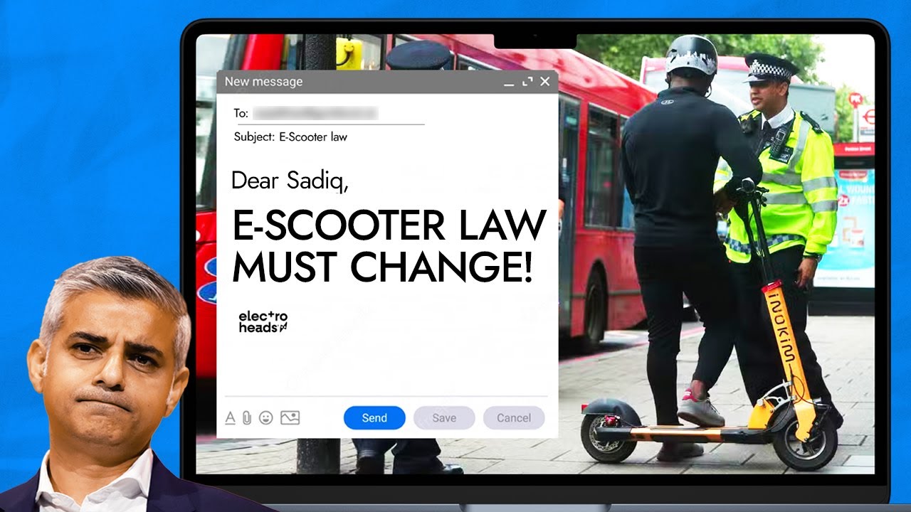 asked the of London to legalise Scooters... - YouTube