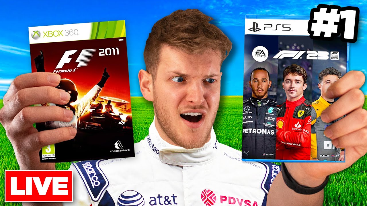 Playing F1 2011 Career Mode Season! Rags To Riches! | LIVE 🔴
