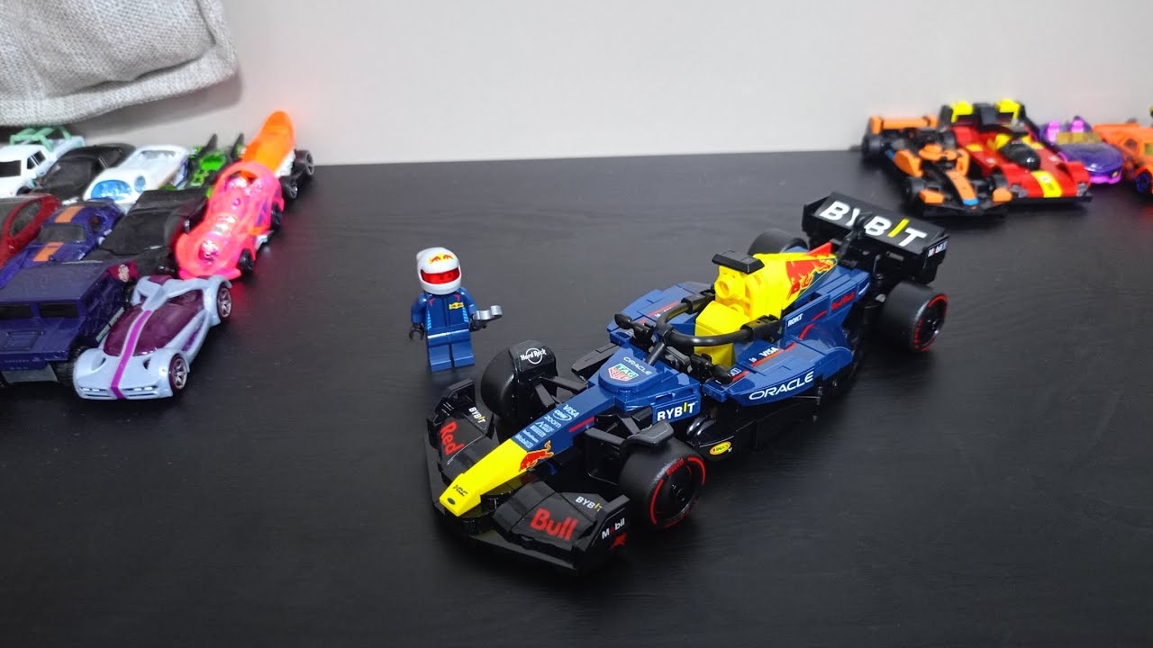 Lego speed champions formula 1 Oracle red Bull Racing seti kutu açılımı