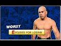 Worst Excuses for Losing an MMA Fight