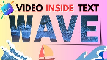 Add Text Behind Video Using Canva in just 2 Minutes | Canva Tutorial