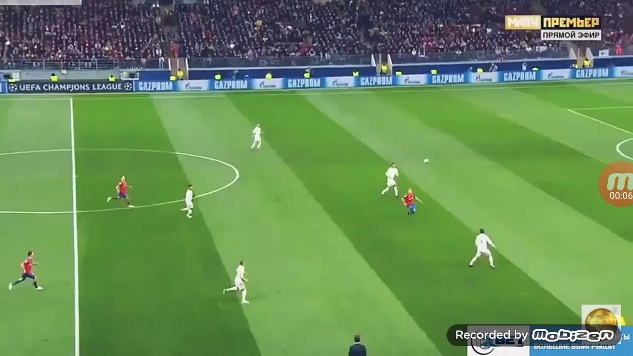 ЦСКА против Реал Мадрида .1:0