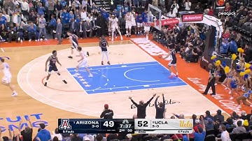 Xavier Booker at the Buzzer vs. Arizona | UCLA Men