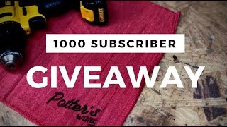 1000 Subscriber Dewalt Drill Giveaway! by Potter's Work 542 views 4 years ago 2 minutes, 45 seconds