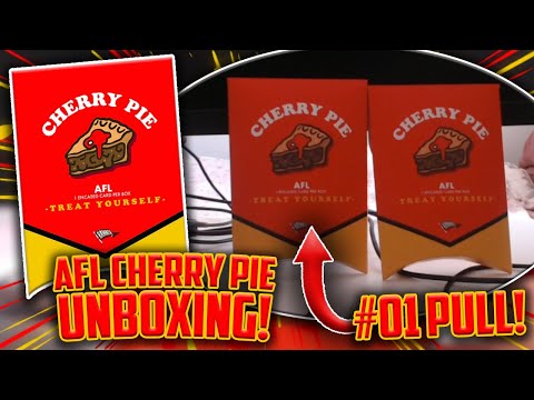 OPENING UP 2 AFL CHERRY PIES! CHERRY COLLECTABLES REPACK! HITTING AN 001 CARD!