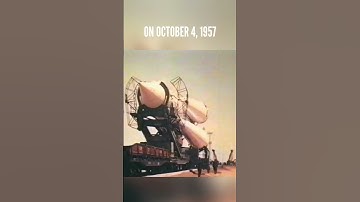 Sputnik 1: The First Artificial Satellite in Orbit #shorts #sputnik