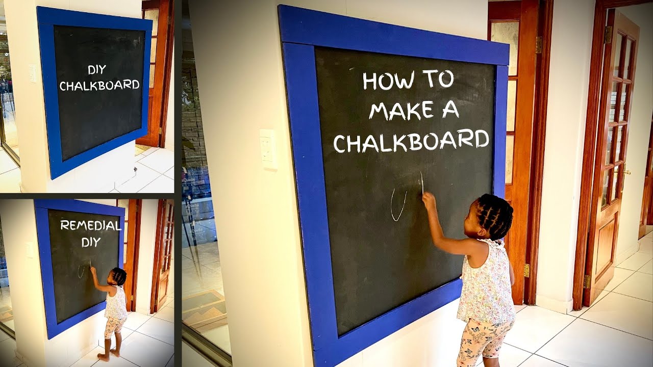 How to Paint with Chalkboard Paint 