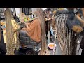 Ankle/Knee Length Knotless Braids // 3 Hours // 7 Stylist // Vlogmas Day 8