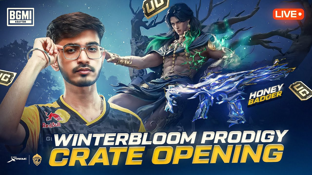 WITHERRBLOOM PRODIGY CRATE OPENING! | BGMI SCRIMS AND CLASSIC LIVE | ADMINO GAMING |