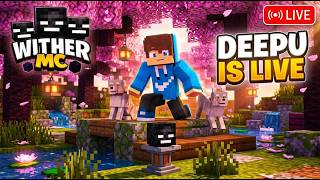 🔴 Wither MC LIVE | Public Survival SMP | Java + Bedrock | Join Now!