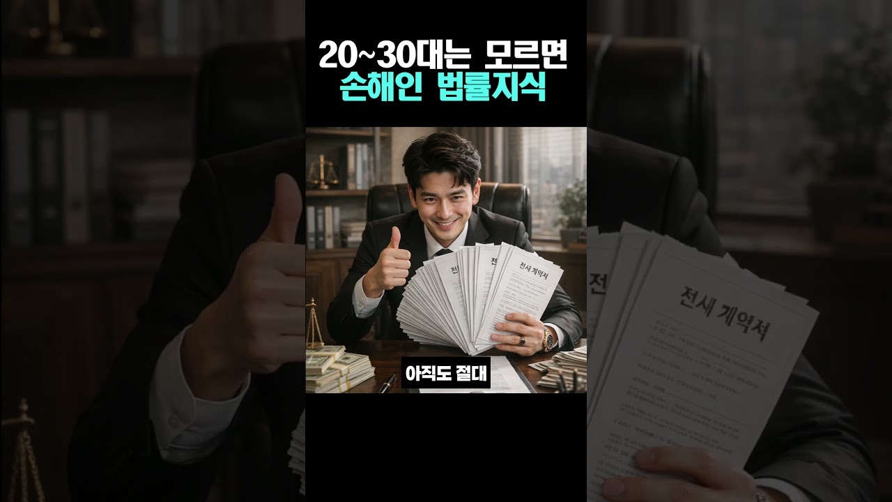 2~30대 모르면 손해인 법률 지식