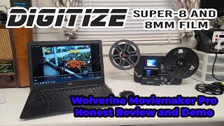 Transferring Super8 & 8mm Film to Digital - Wolverine Moviemaker Pro Honest  Review and Demo 