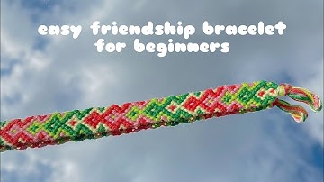 How to make easy friendship bracelet arrowhead pattern | arrowhead  bracelet diy for beginners