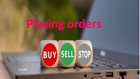 Orders placing on Fyers web