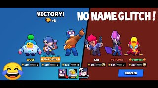 No Name Glitch In Brawl Stars Hack Or Bug 2021